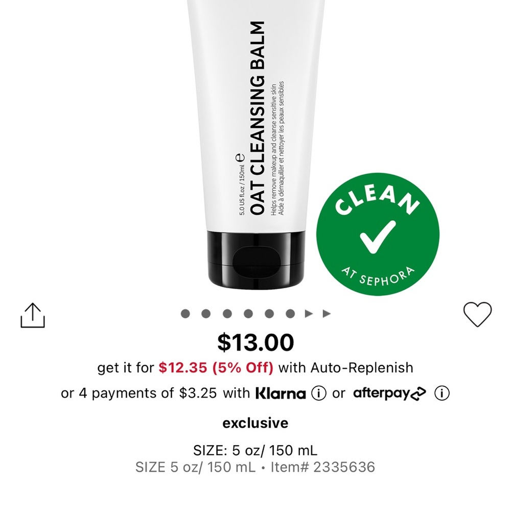 Oat Cleansing Balm